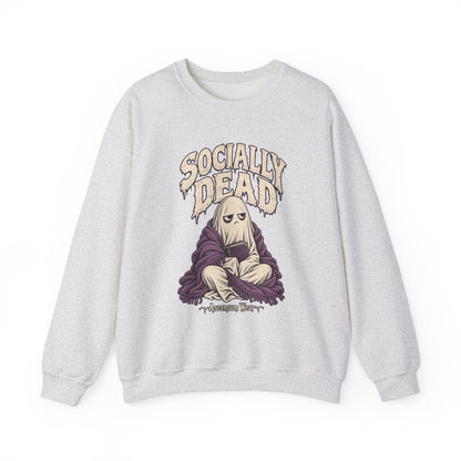 Socially Dead — Halloween Unisex Crewneck | Ascensum Wear