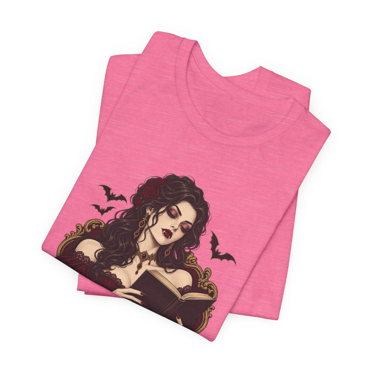 Unbothered & Undead — Women's Gothic Halloween Tee | Ascensum Wear