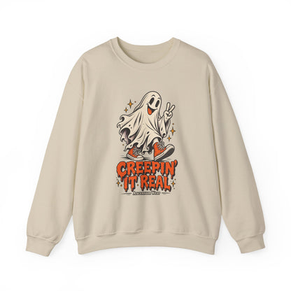 Creepin' It Real — Halloween Unisex Crewneck | Ascensum Wear