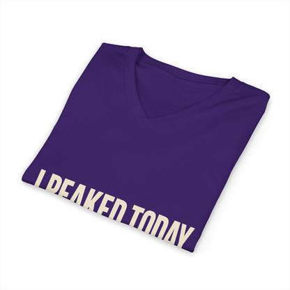 I Peaked Today — Women's Empowerment V Neck | Ascensum Wear