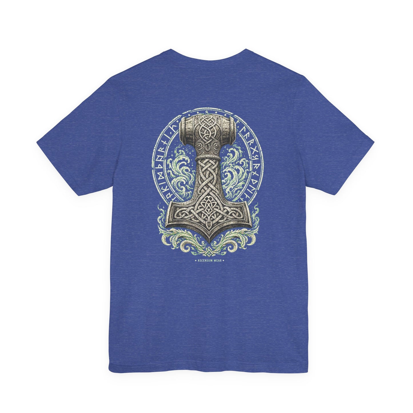 Mjölnir — Norse Hammer Back Print T-Shirt | Ascensum Wear