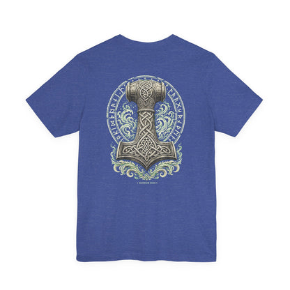 Mjölnir — Norse Hammer Back Print T-Shirt | Ascensum Wear
