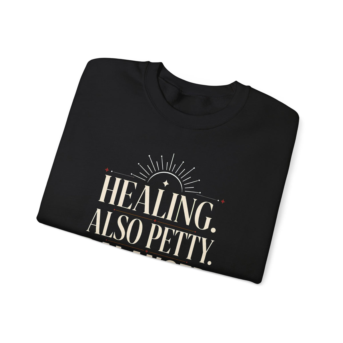 Healing. Also Pretty. Balanced. — Women's Empowerment Crewneck | Ascensum Wear