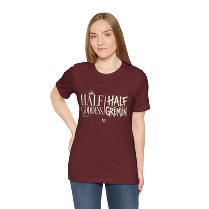 Half Goddess, Half Gremlin — Women's Empowerment Tee | Ascensum Wear