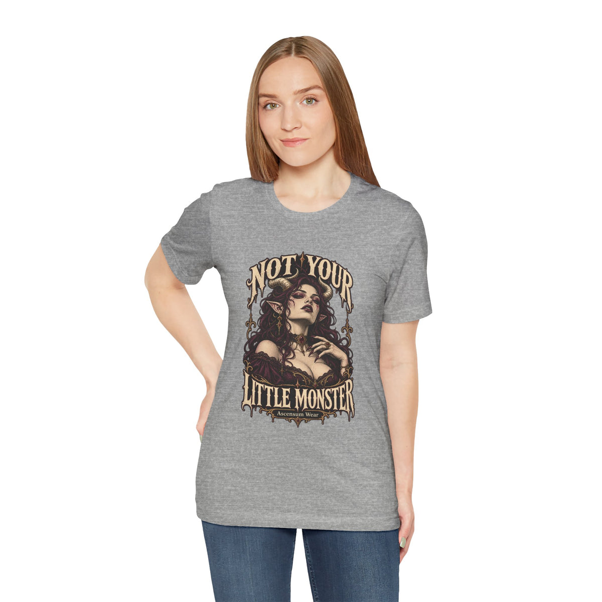 Not Your Little Monster — Halloween Graphic Tee | Ascensum Wear