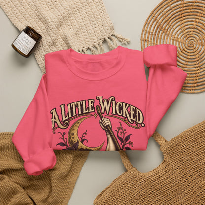 A Little Wicked A Lot Stronger — Halloween Unisex Crewneck Sweatshirt | Ascensum Wear