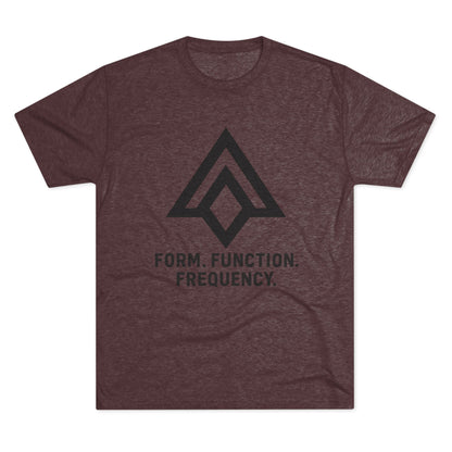 Form. Function. Frequency.  Logo Signature Alignment Tee