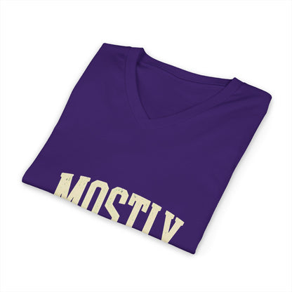 Mostly Self-Raised | Women's Empowerment V-Neck Tee