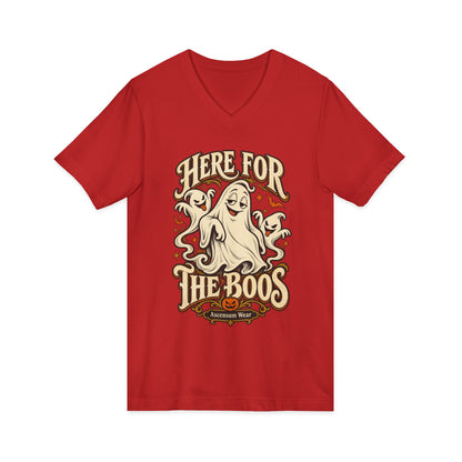 Here for the Boos — Vintage Ghost Trio Unisex Tee | Ascensum Wear