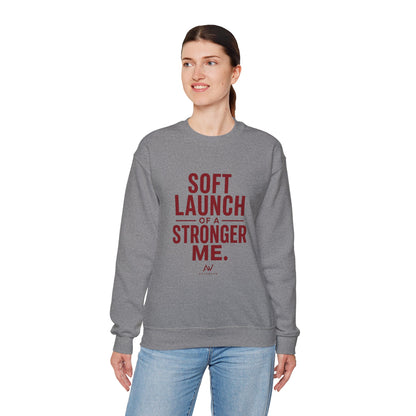 Soft Launch of a Stronger Me — Women's Empowerment Crewneck | Ascensum Wear
