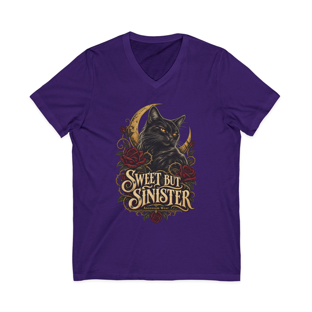 Sweet But Sinister — Black Cat Halloween Tee | Ascensum Wear