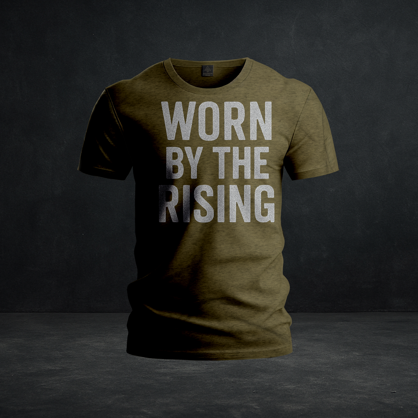 Worn By The Rising | Tri-Blend Ascensum Wear Motivational Graphic Tee