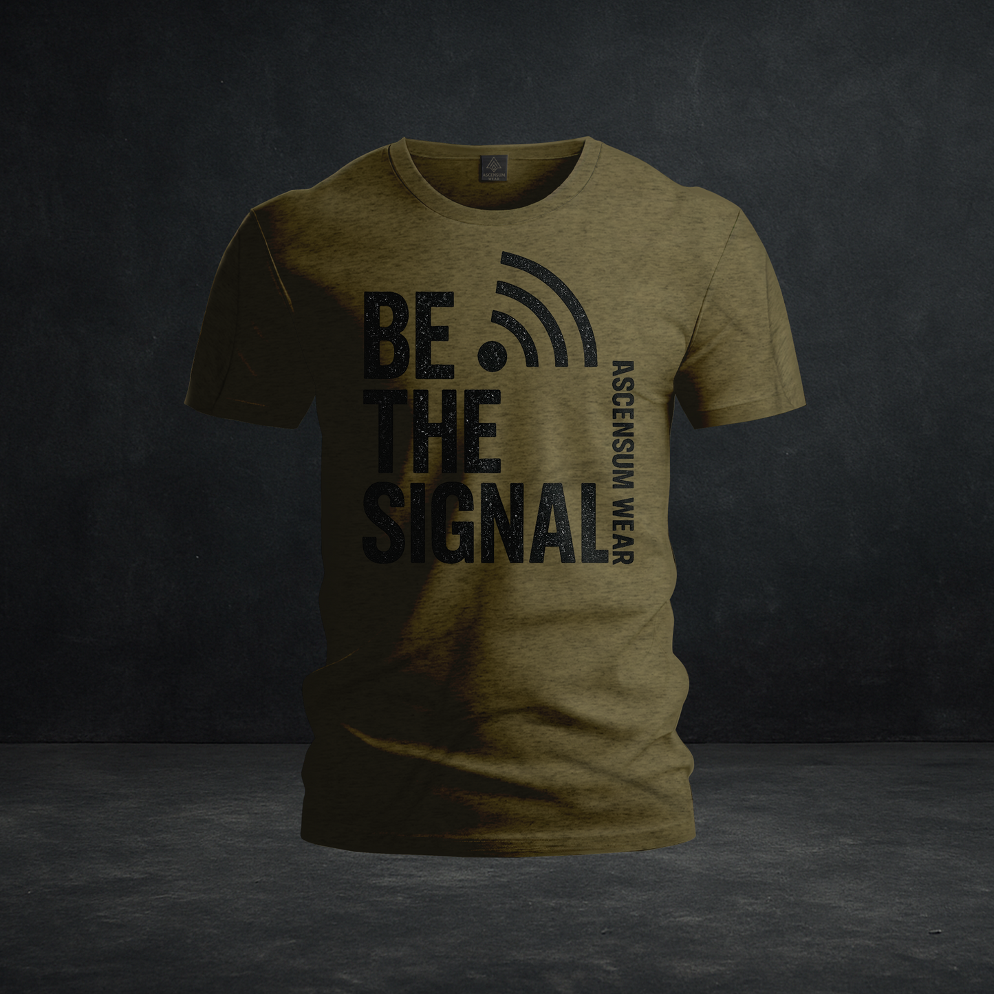 Be The Signal Tee — Tri-Blend Ascensum Wear Motivational Frequency Shirt