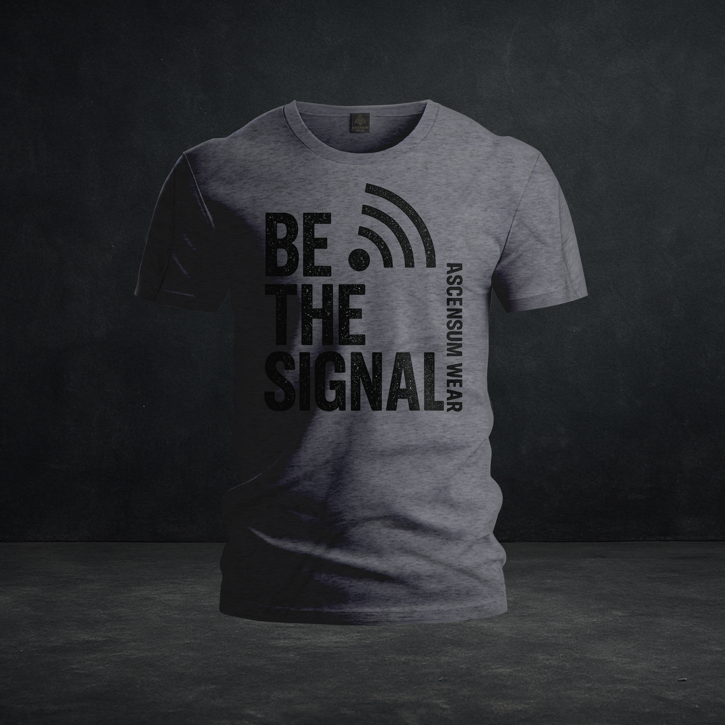 Be The Signal Tee — Tri-Blend Ascensum Wear Motivational Frequency Shirt