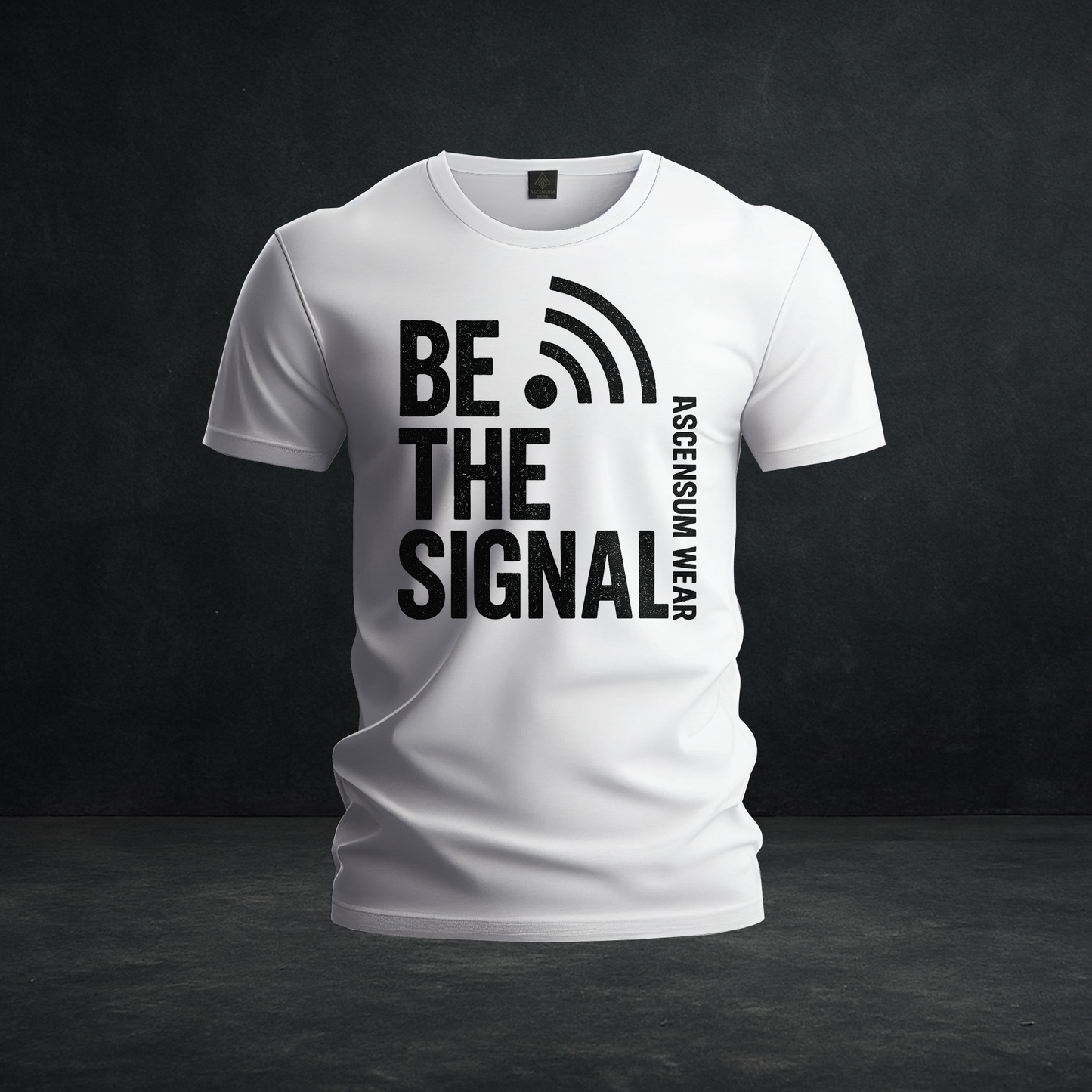 Be The Signal Tee — Tri-Blend Ascensum Wear Motivational Frequency Shirt
