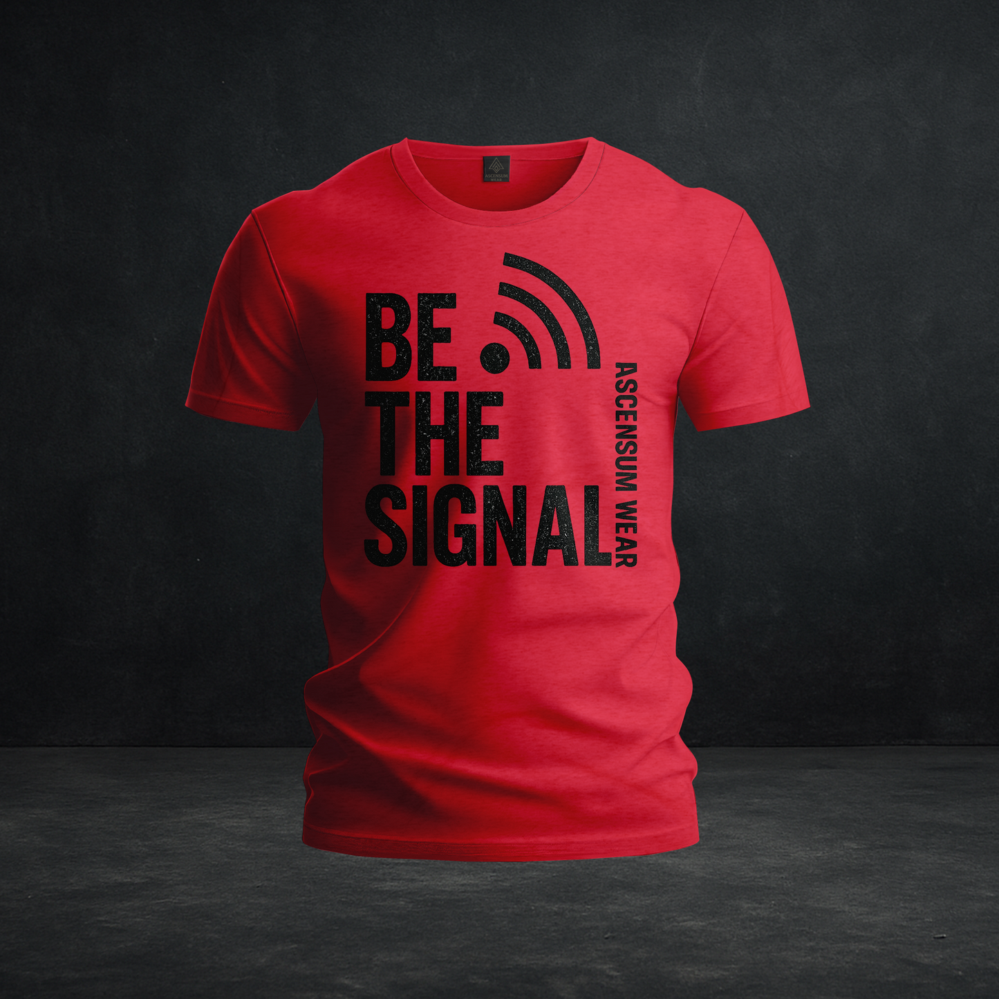 Be The Signal Tee — Tri-Blend Ascensum Wear Motivational Frequency Shirt