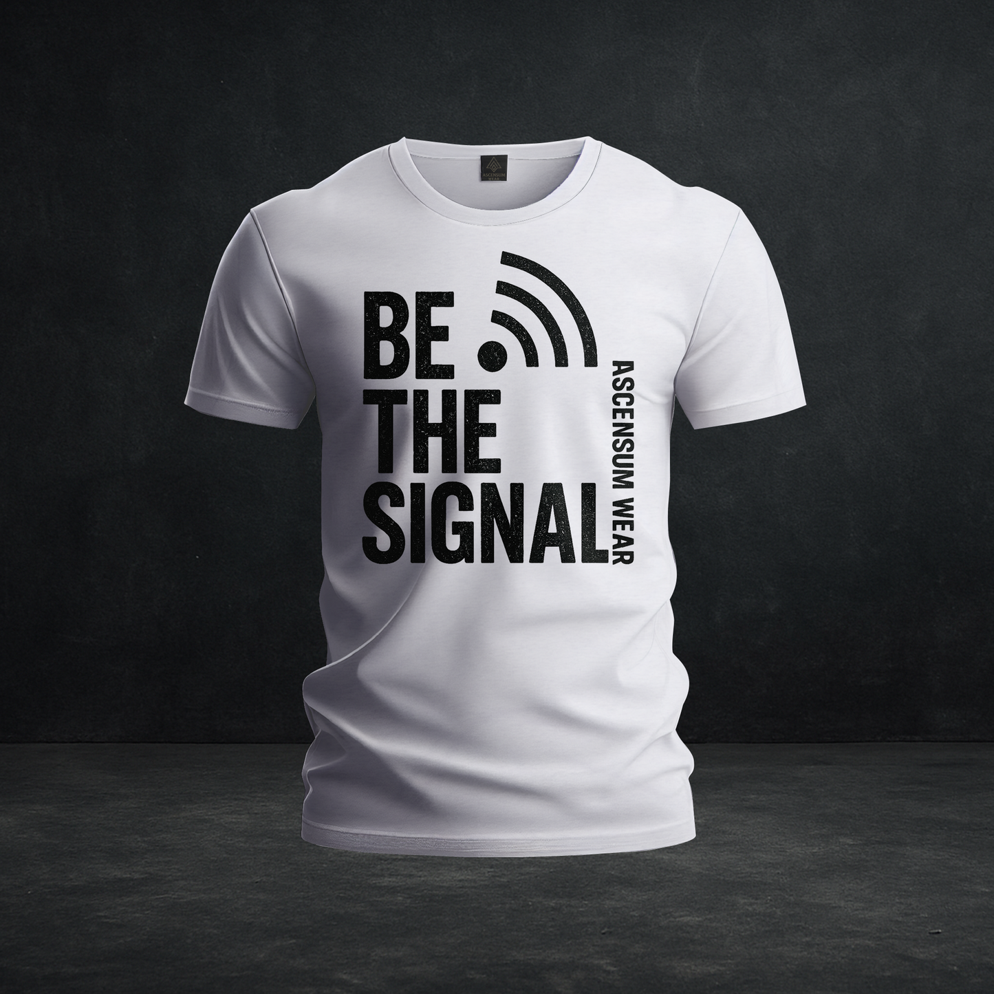 Be The Signal Tee — Tri-Blend Ascensum Wear Motivational Frequency Shirt