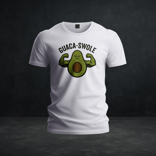 Guaca-Swole Tee — Tri-Blend Funny Avocado Fitness T-Shirt
