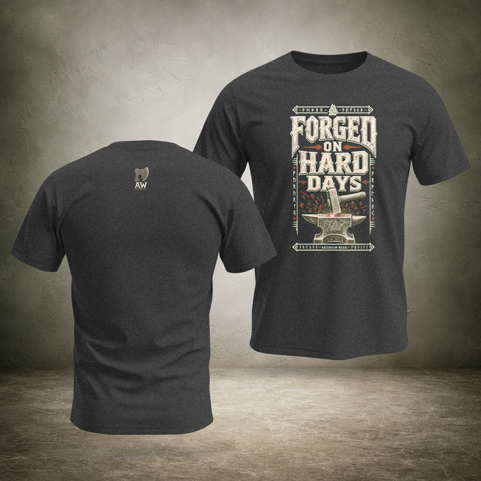 Forged on Hard Days — Norse T-Shirt | Ascensum Wear