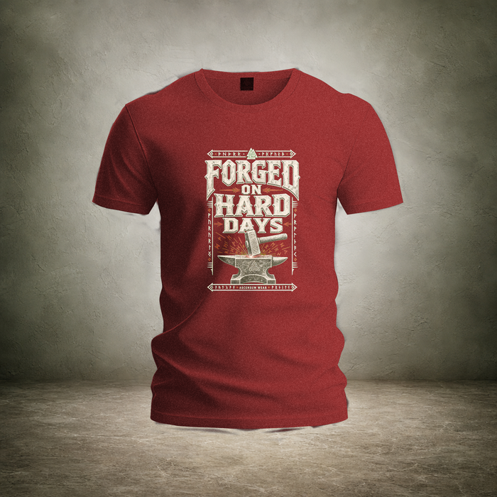 Forged on Hard Days — Norse T-Shirt | Ascensum Wear