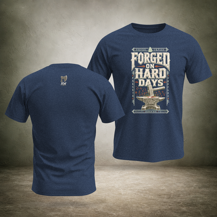 Forged on Hard Days — Norse T-Shirt | Ascensum Wear