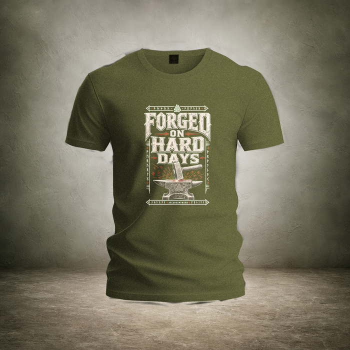 Forged on Hard Days — Norse T-Shirt | Ascensum Wear