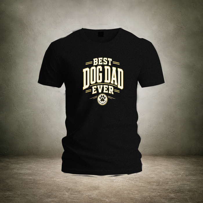 Best Dog Dad Ever — Fathers Day T-Shirt | Ascensum Wear