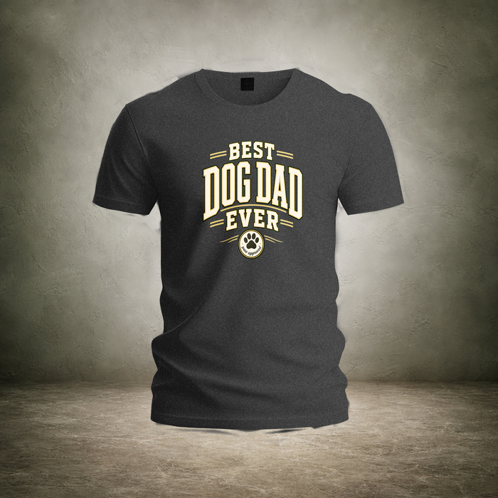 Best Dog Dad Ever — Fathers Day T-Shirt | Ascensum Wear