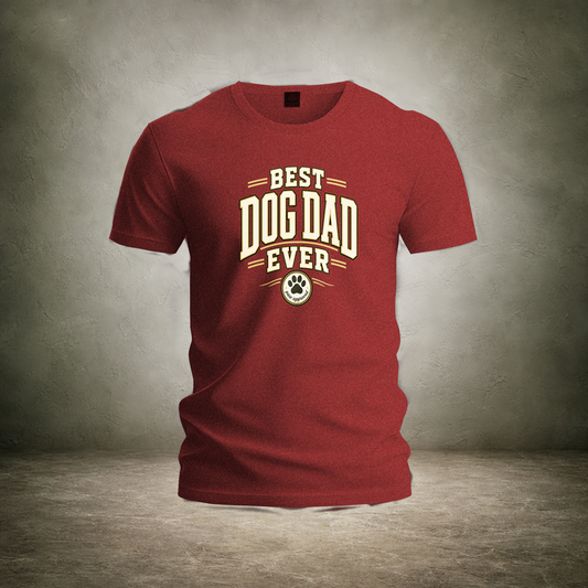 Best Dog Dad Ever — Fathers Day T-Shirt | Ascensum Wear