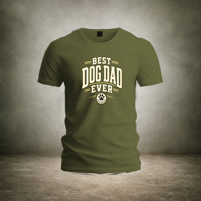 Best Dog Dad Ever — Fathers Day T-Shirt | Ascensum Wear