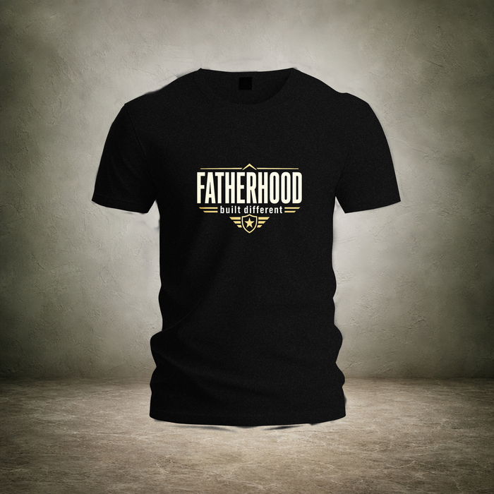 Fatherhood Built Different — Fathers Day Tee | Ascensum Wear