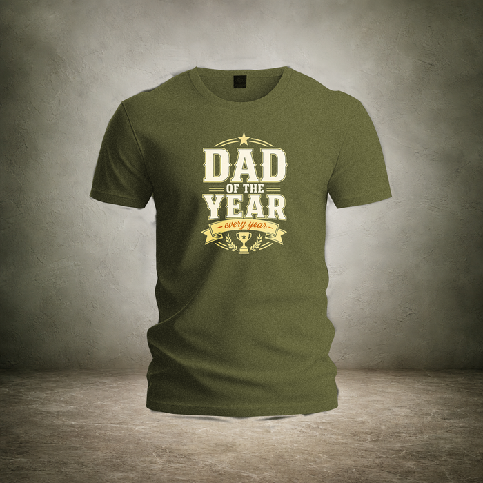 Dad of the Year — Fatherhood T-Shirt | Ascensum Wear