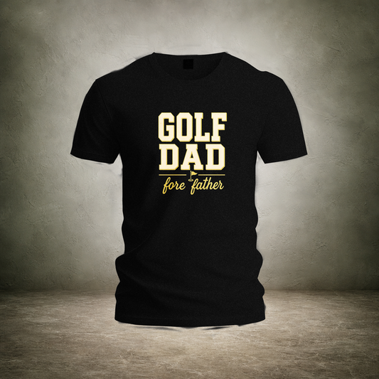Golf Dad Fore Father — Father's Day Tee | Ascensum Wear