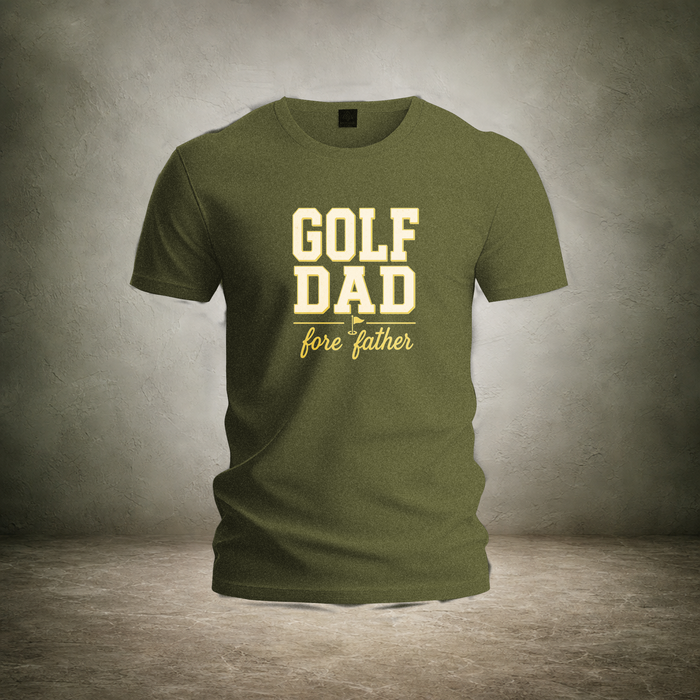 Golf Dad Fore Father — Father's Day Tee | Ascensum Wear