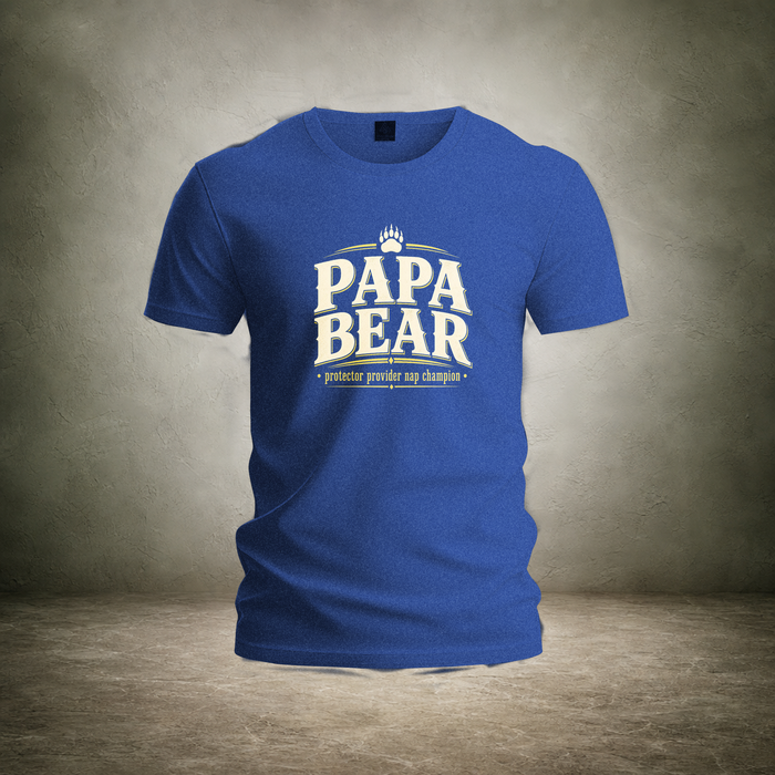 Papa Bear — Fatherhood Protector T-Shirt | Ascensum Wear