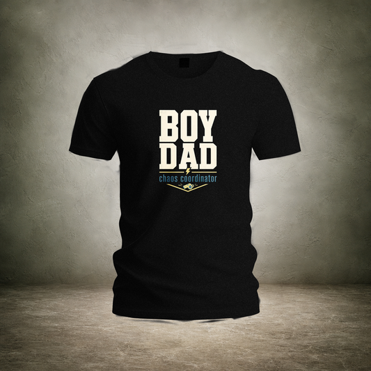 Boy Dad Chaos Coordinator — Father's Day T-Shirt | Ascensum Wear