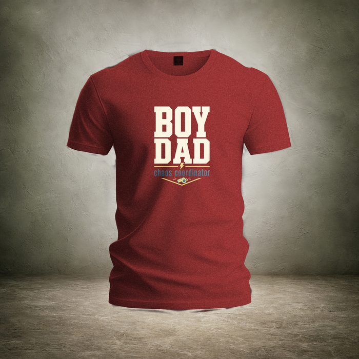 Boy Dad Chaos Coordinator — Father's Day T-Shirt | Ascensum Wear