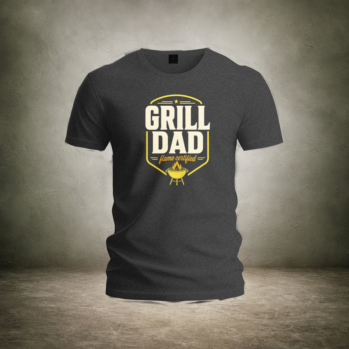 Grill Dad — Flame Certified T-Shirt | Ascensum Wear
