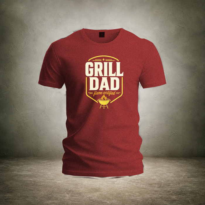 Grill Dad — Flame Certified T-Shirt | Ascensum Wear