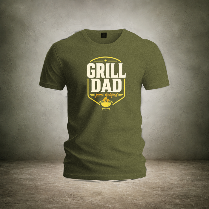 Grill Dad — Flame Certified T-Shirt | Ascensum Wear