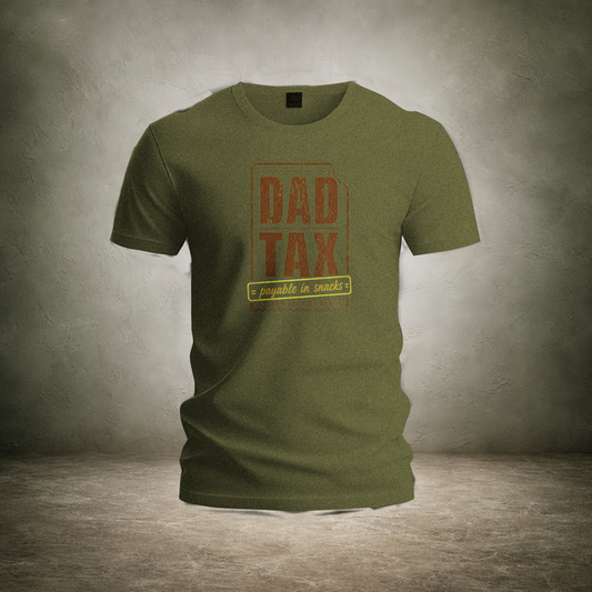 Dad Tax — Payable in Snacks T-Shirt | Ascensum Wear