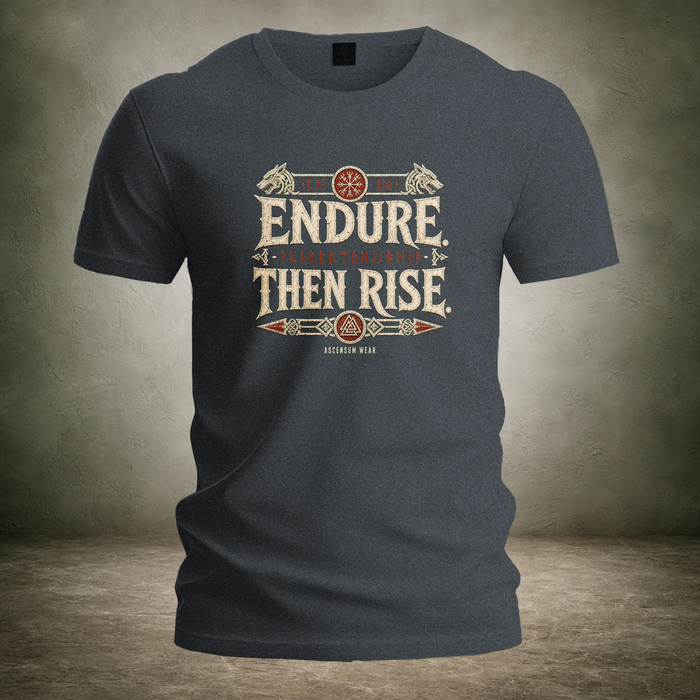 Endure Then Rise — Norse Heritage T-Shirt | Ascensum Wear