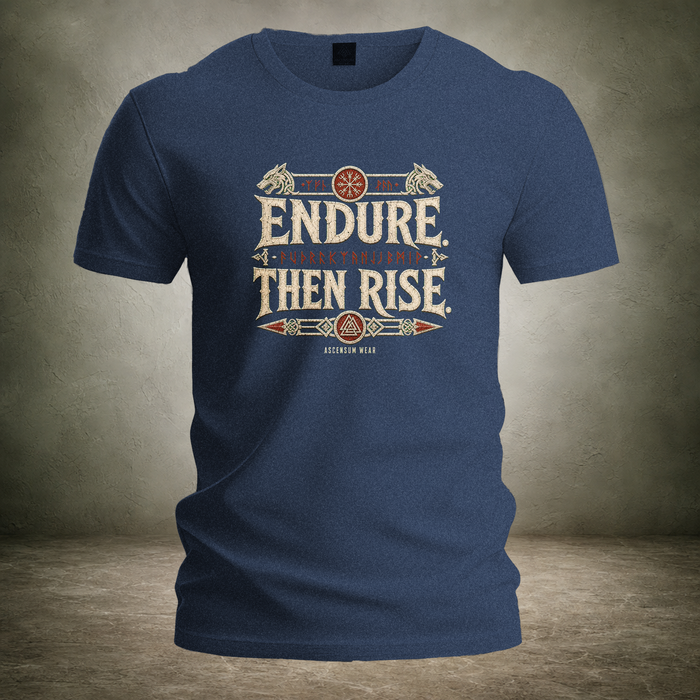 Endure Then Rise — Norse Heritage T-Shirt | Ascensum Wear