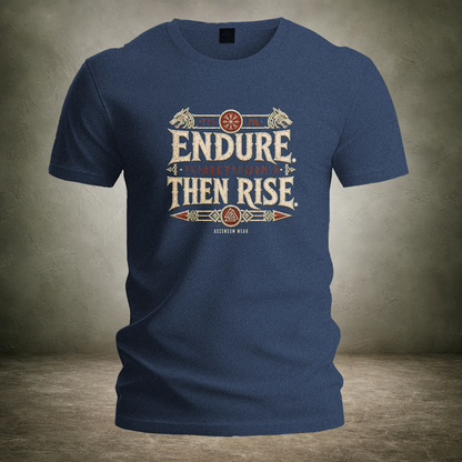 Endure Then Rise — Norse Heritage T-Shirt | Ascensum Wear