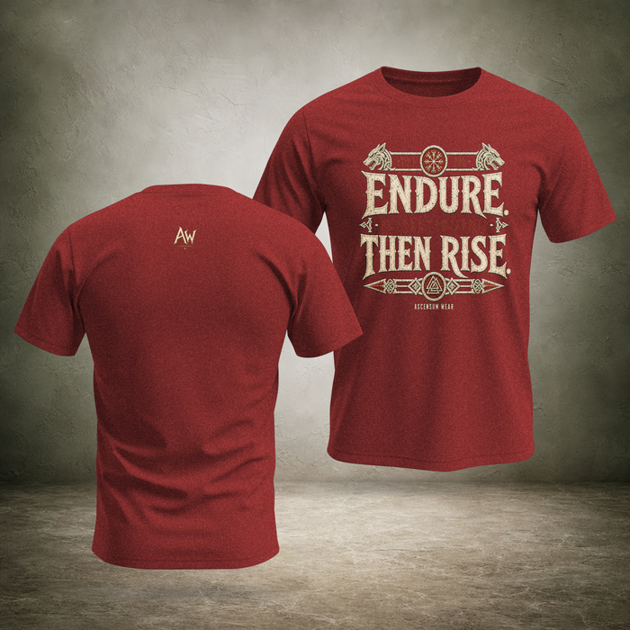 Endure Then Rise — Norse Heritage T-Shirt | Ascensum Wear