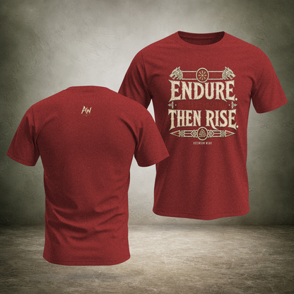 Endure Then Rise — Norse Heritage T-Shirt | Ascensum Wear