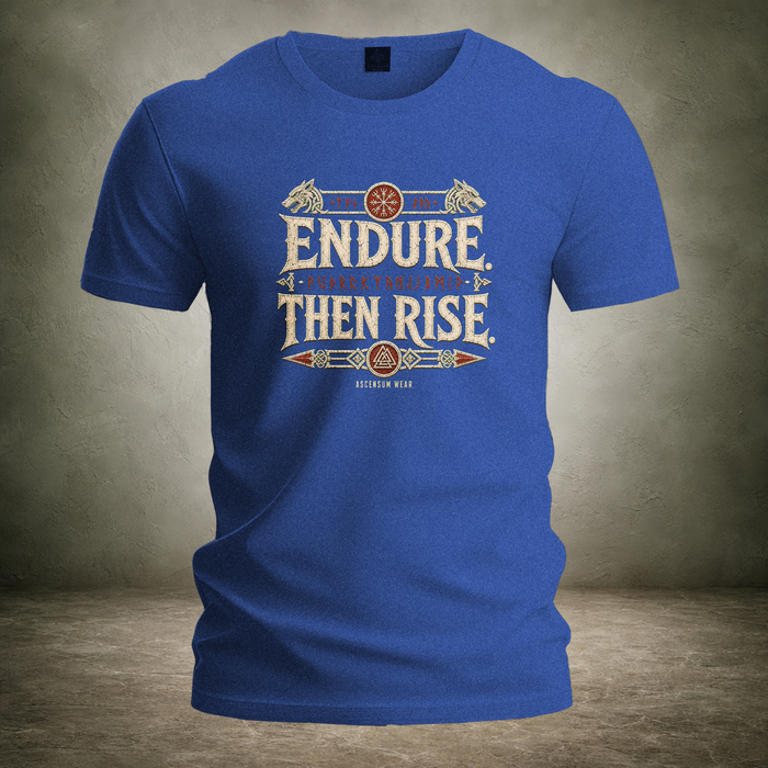 Endure Then Rise — Norse Heritage T-Shirt | Ascensum Wear