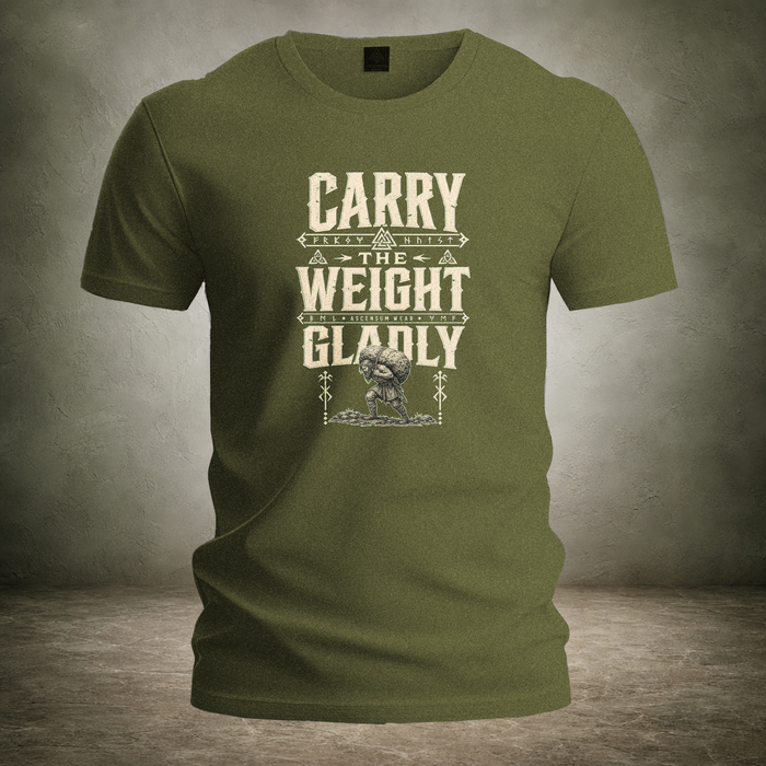 Carry the Weight — Norse Unisex T-Shirt | Ascensum Wear