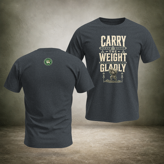 Carry the Weight — Norse Unisex T-Shirt | Ascensum Wear