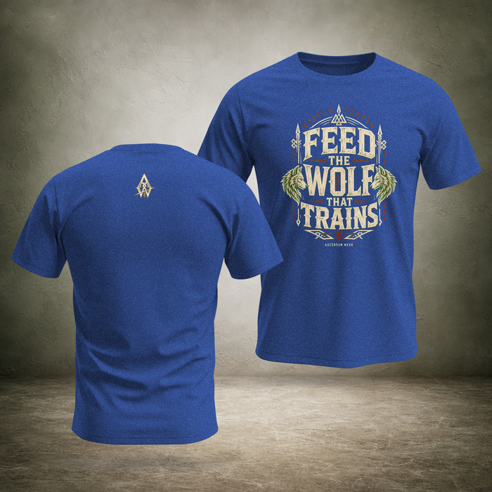 Feed the Wolf That Trains — Norse T-Shirt | Ascensum Wear